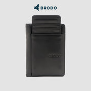 BRODO - Topport Genuine Leather Wallet Black