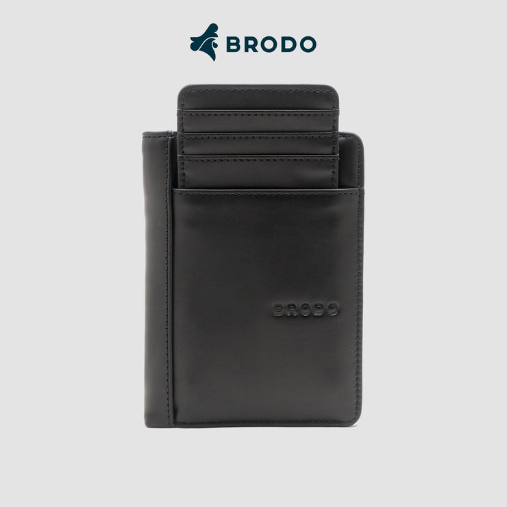 BRODO - Topport Genuine Leather Wallet Black