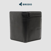 BRODO - Topport Genuine Leather Wallet Black