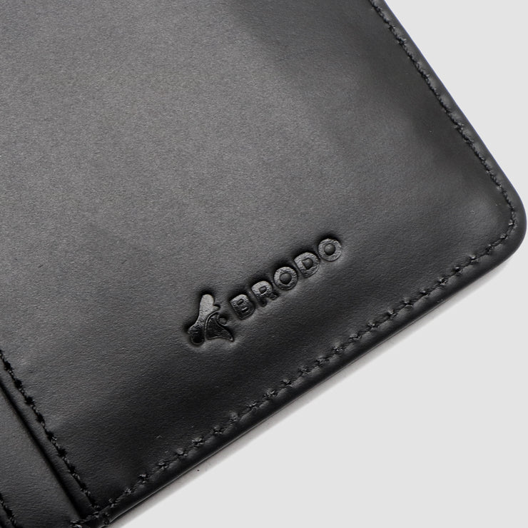 BRODO - Topport Genuine Leather Wallet Black
