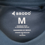 BRODO - Vita Oversized Tees Steel Blue