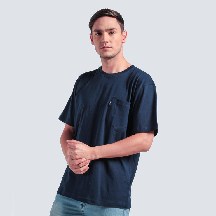 Slip Pocket Tees Navy