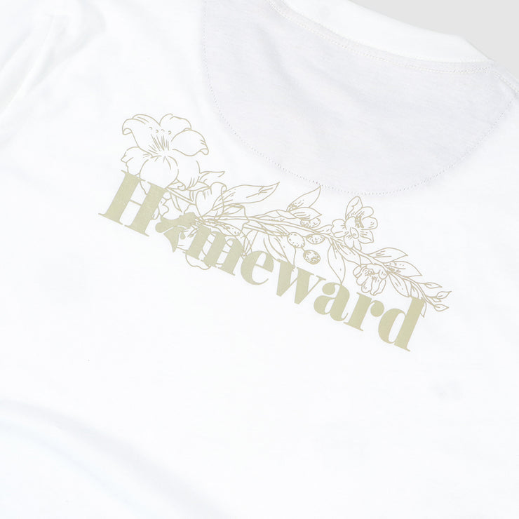 Homeward Flower Tees Off White