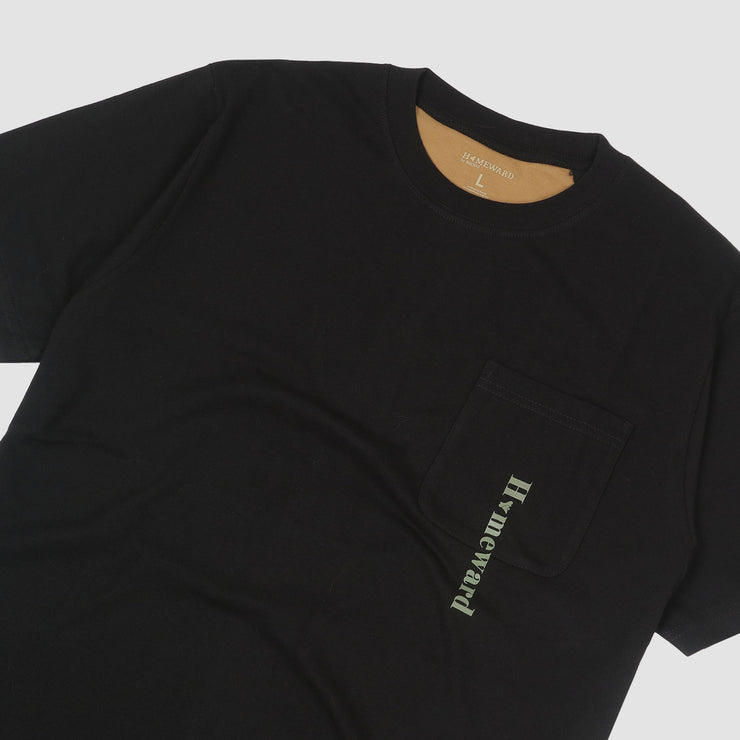 Homeward Pocket Tees Black