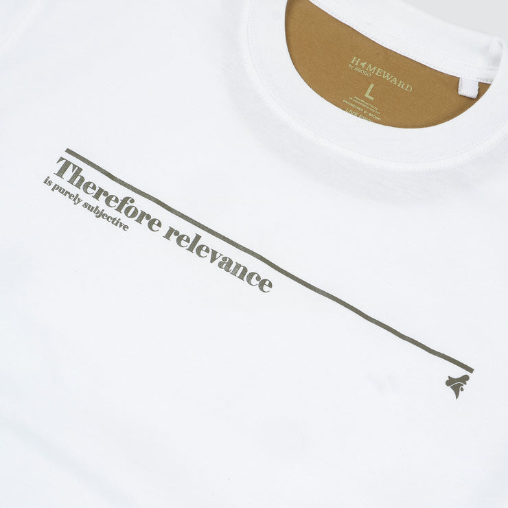 Homeward Relevance Long Tees Off White