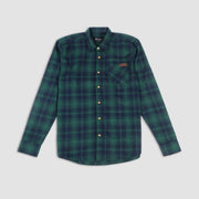 Broshirt Flanel Shirt Olive