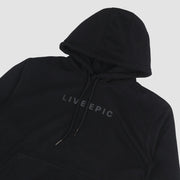 Live Epic Basic Hoodie Black