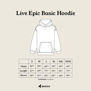 Live Epic Basic Hoodie Beige