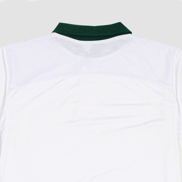 Active Golf Polo Shirt White Green
