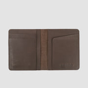 Serrie Leather Wallet Dark Choco