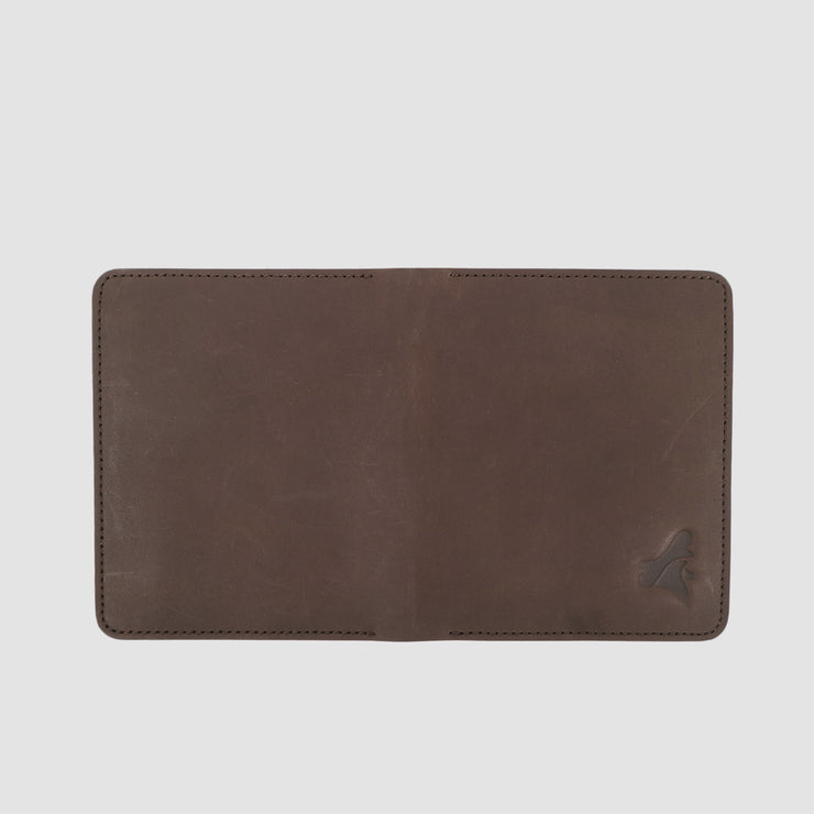 Serrie Leather Wallet Dark Choco